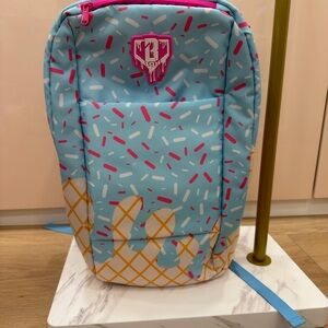 Kids Baseball 101 Lifestyle Sprinkles Backpack - Blue and Pink